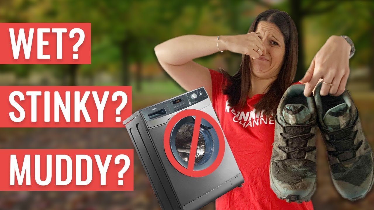 Clean And Dry Wet, Muddy And Stinky Running Shoes LIKE A BOSS | DOs and DON’Ts