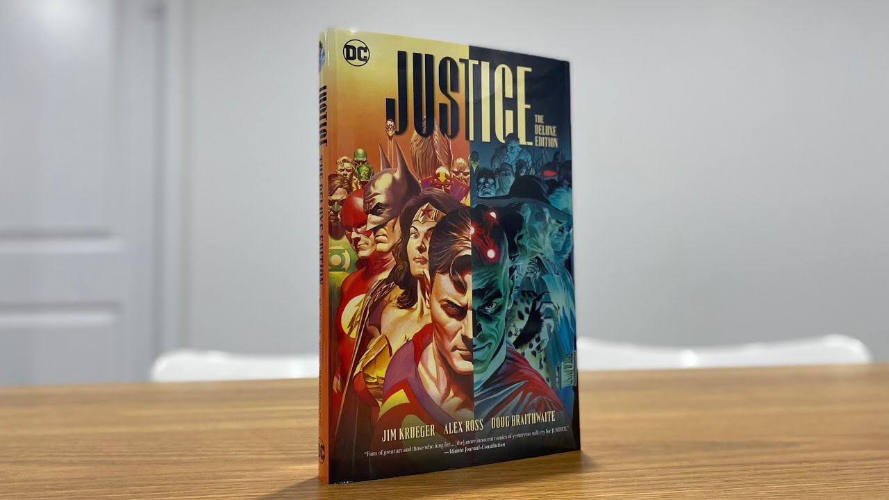 Justice - The Deluxe Edition Graphic Novel (Hardcover) | Quick Sharp Review