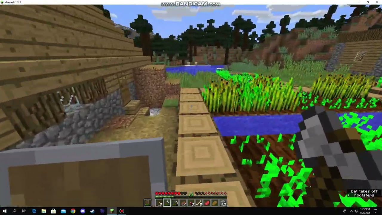 new minecraft world