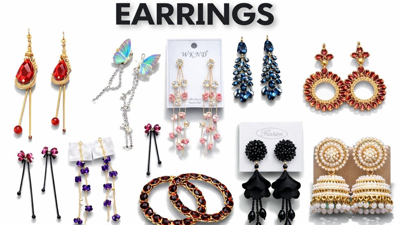 Meesho 💜 Attractive Earrings 😍 only starting with rs 99/- comment ✍🏼 link 🖇️