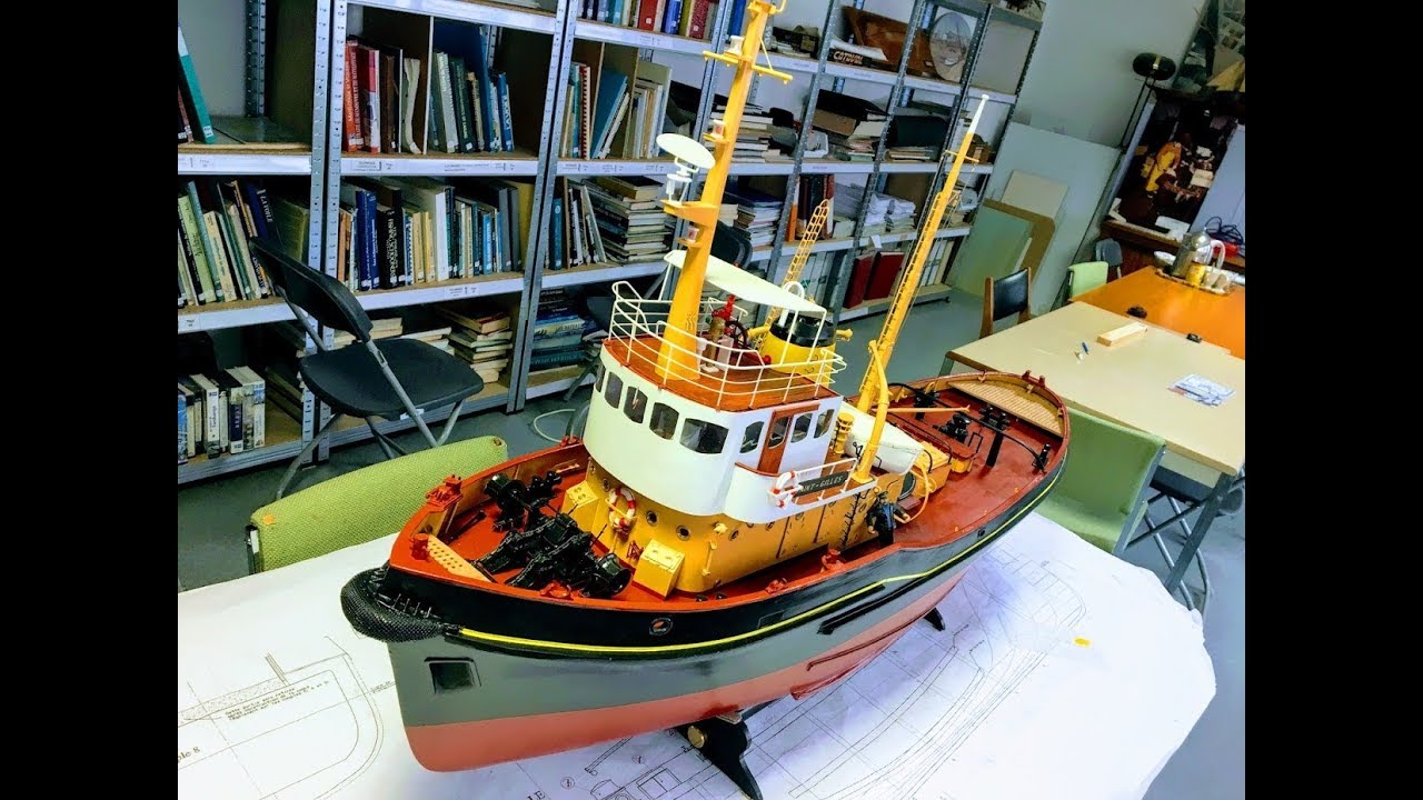 Maquette du remorqueur Saint-Gilles