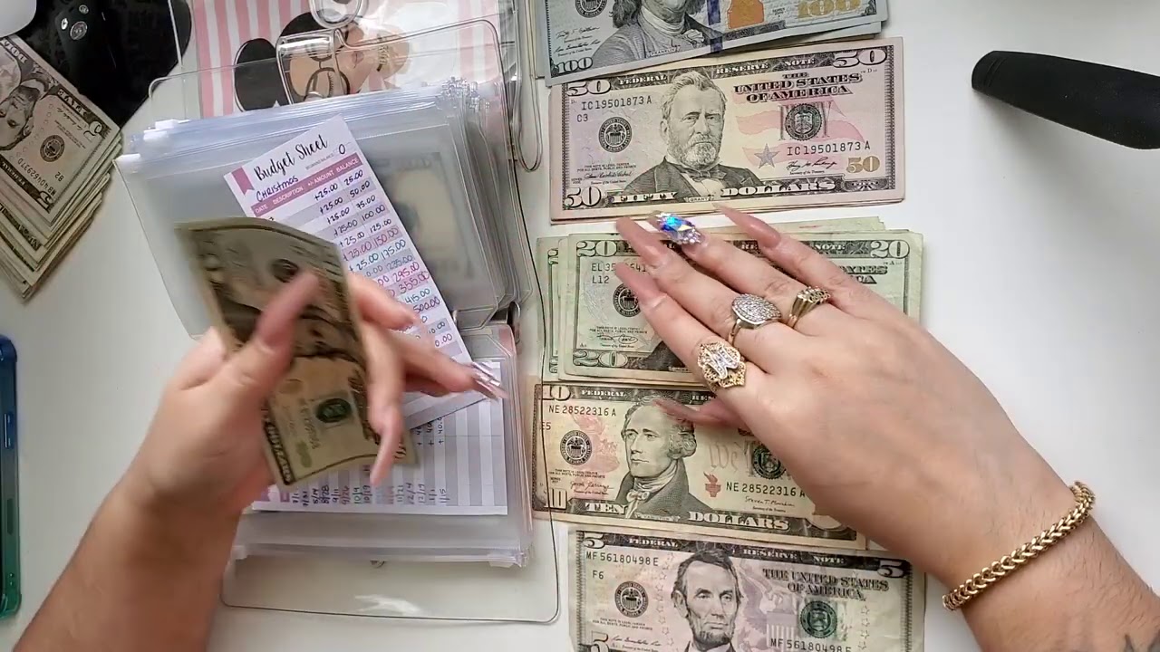 January 29th sinking fund and cash envelope stuffing