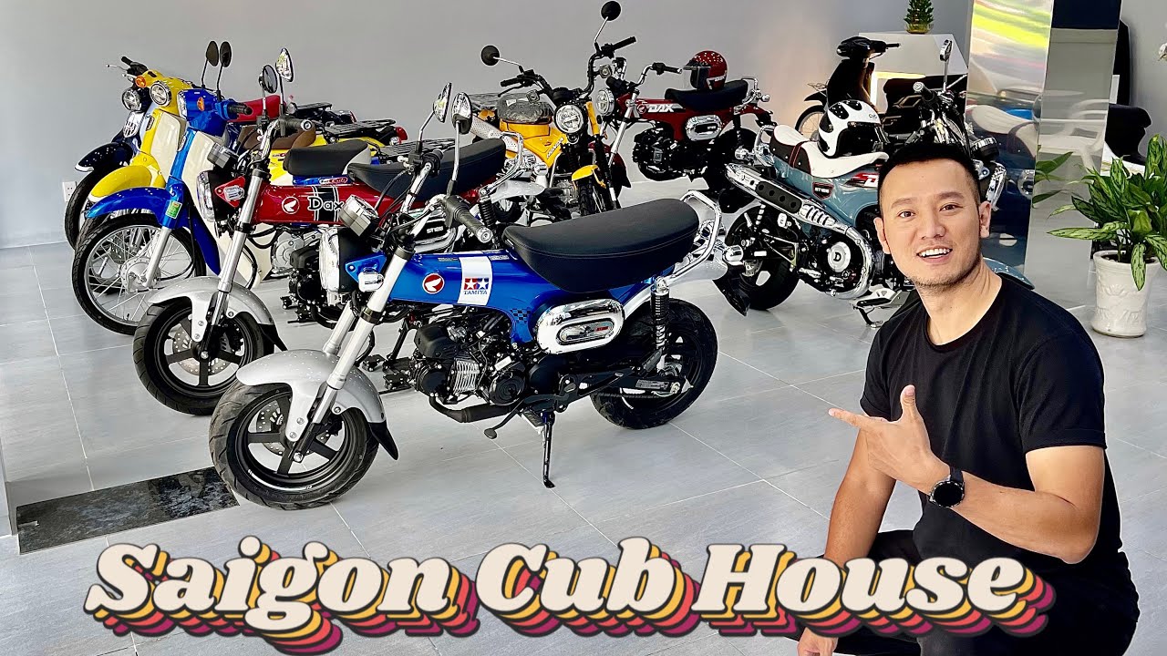Bộ sưu tập Honda độc lạ siêu đắt đỏ tại Sài Gòn Cub House