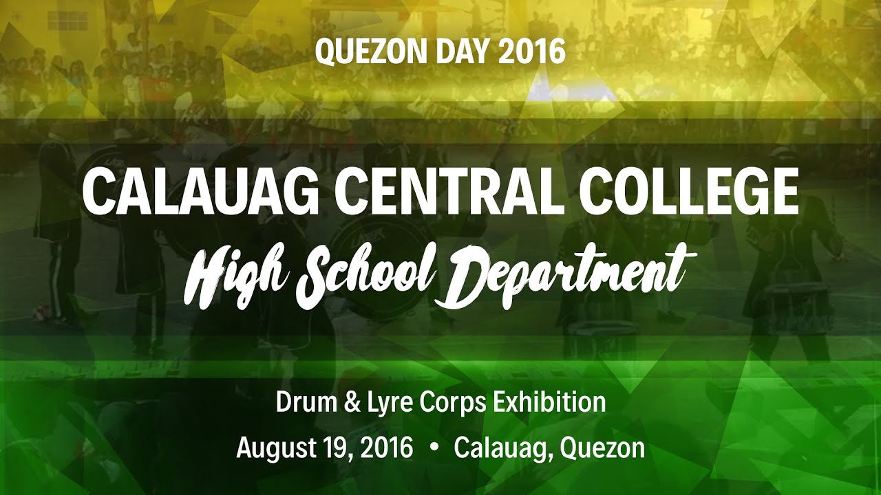 CCC High School Department - Quezon Day 2016