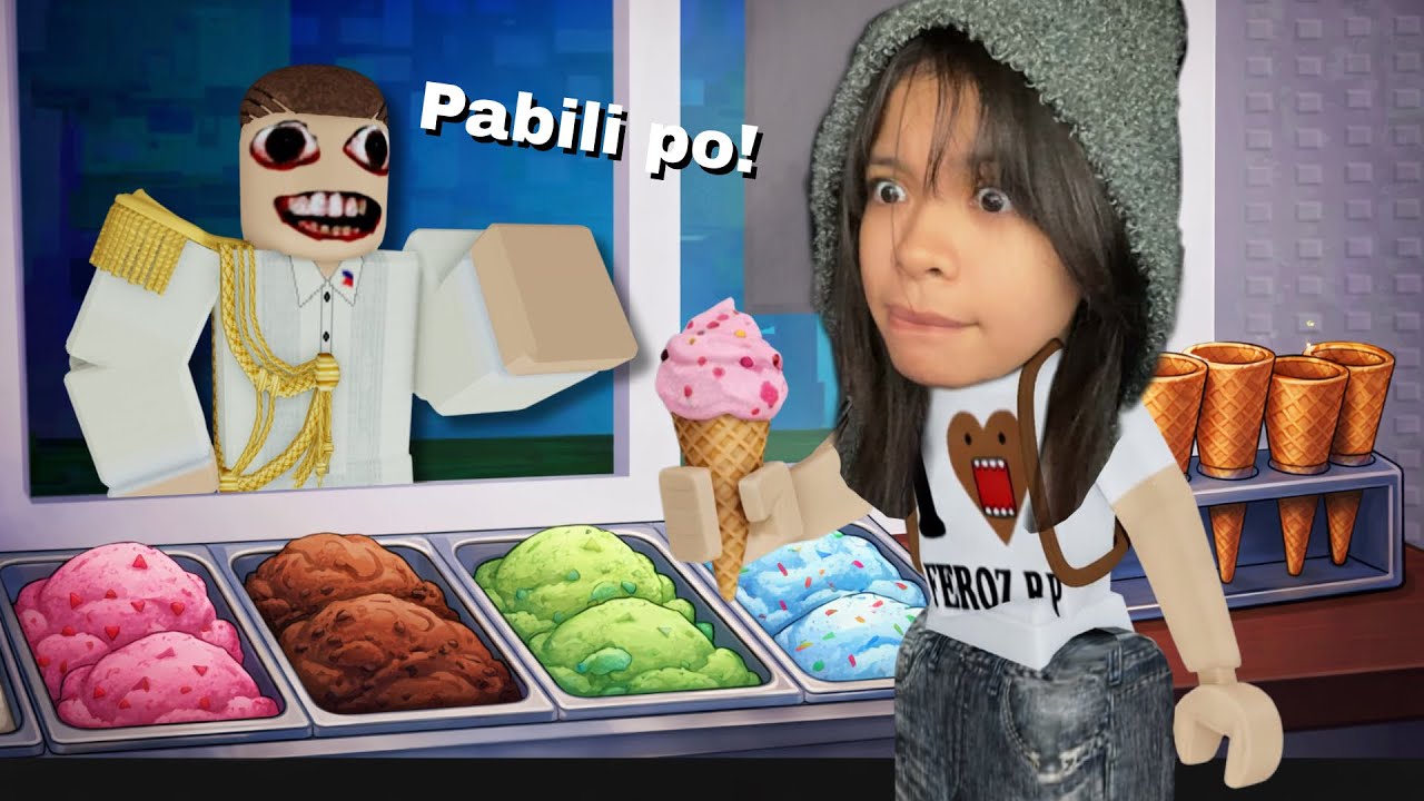 WAG MAG TINDA NG ICE CREAM SA GABI! (CHESCA YT GAMING CHANNEL TAGALOG ROBLOX HORROR SCARY)