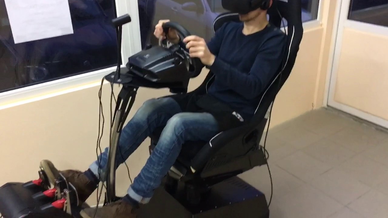 VR симулятор гонок запущен!