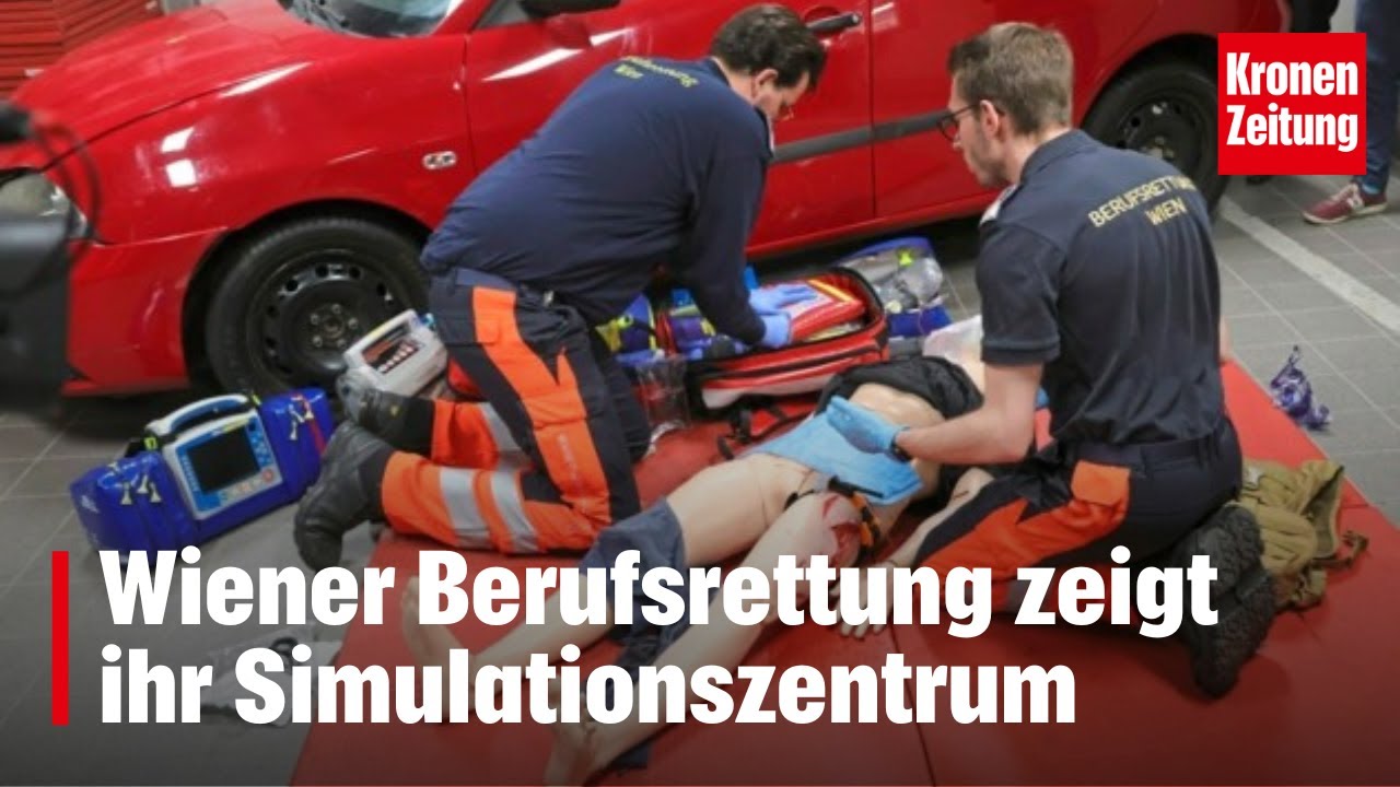 Die Wiener Berufsrettung stellt das modernste Simulationszentrum Österreichs vor | krone.tv NEWS