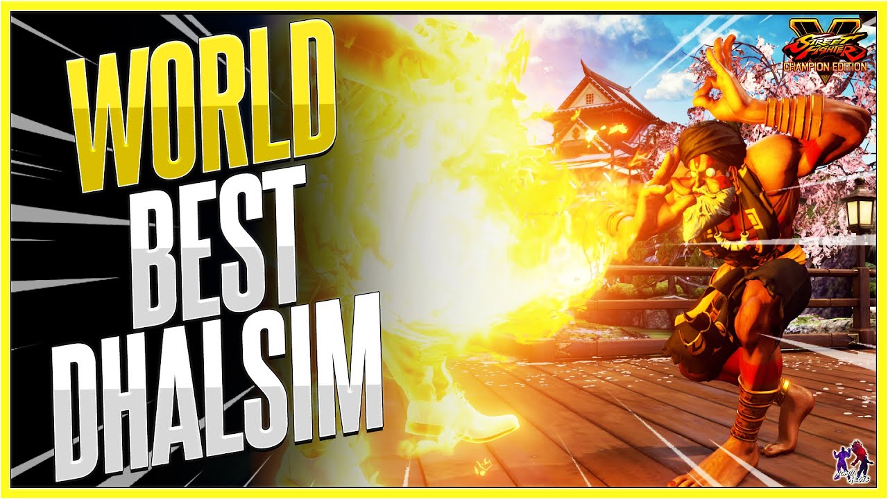 World Best Dhalsim | SFV Champion Edition - This Is What A Scary Dhalsim Looks Like FT. Mr. Crimson