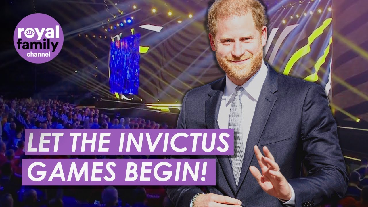 Prince Harry Arrives in Germany to Open Invictus Games For Veterans