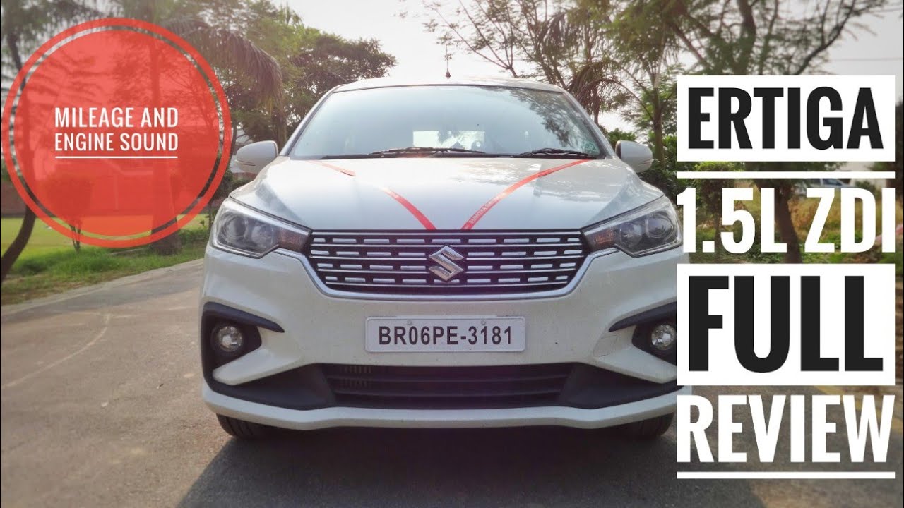 Ertiga 1.5L Diesel Zdi (2019) || Full Review || Mileage and Engine Sound ||