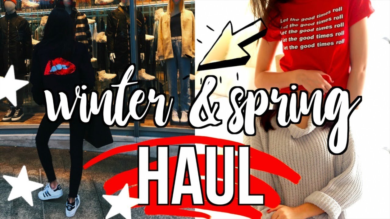 affordable winter/spring haul - shein.com, romwe.com, forever 21, etc