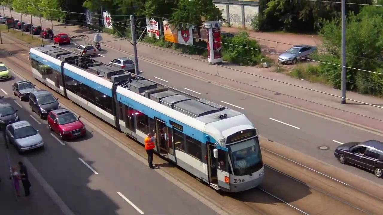 Saarbrücker Saarbahn-Störung durch Hitze  (HD)