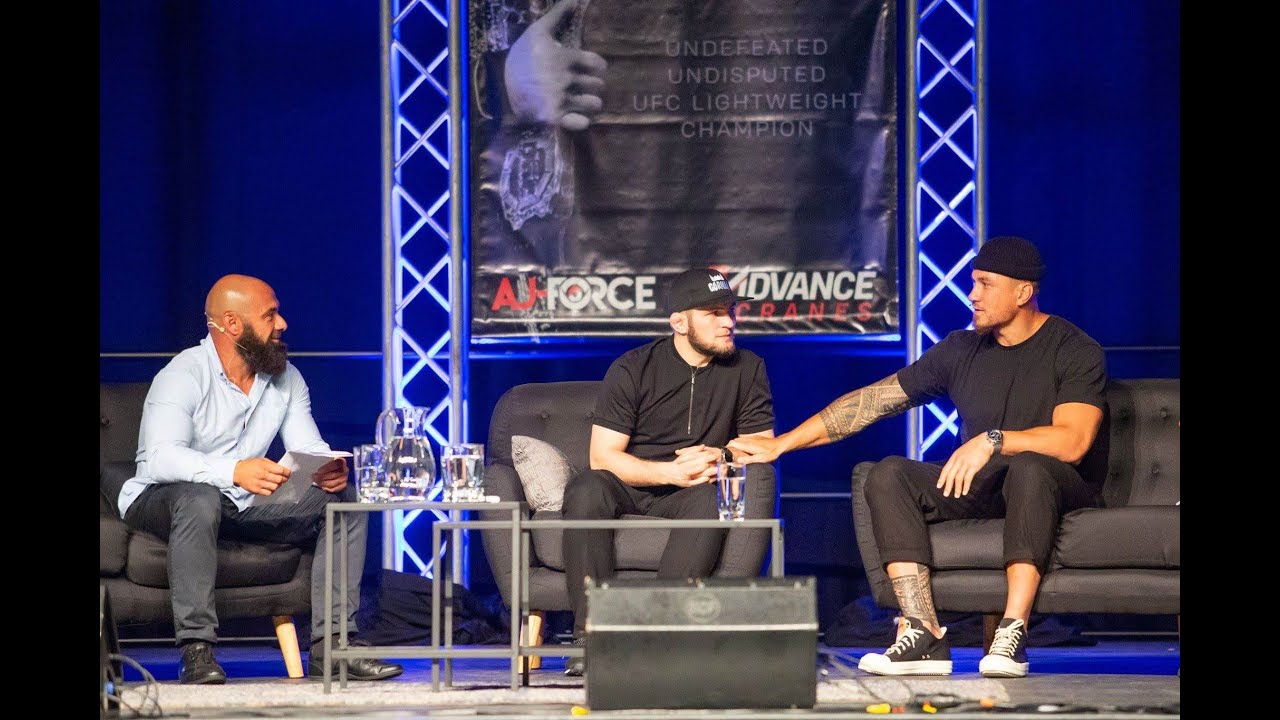 KHABIB NURMAGOMEDOV & THE EAGLE TEAM  IN SYDNEY - PART 2