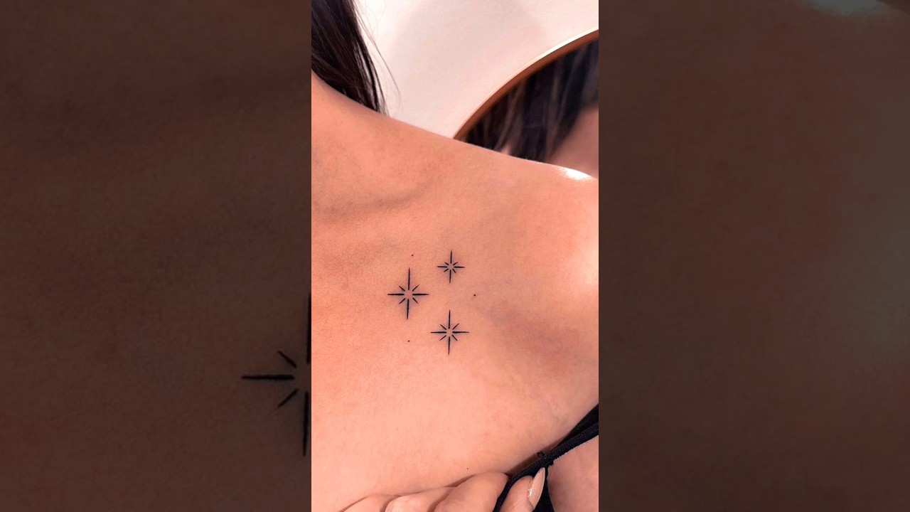Simple Star Tattoo 2023 ✨⭐ Star Tattoo for Girls ✨⭐ Tattoo Ideas for Girls