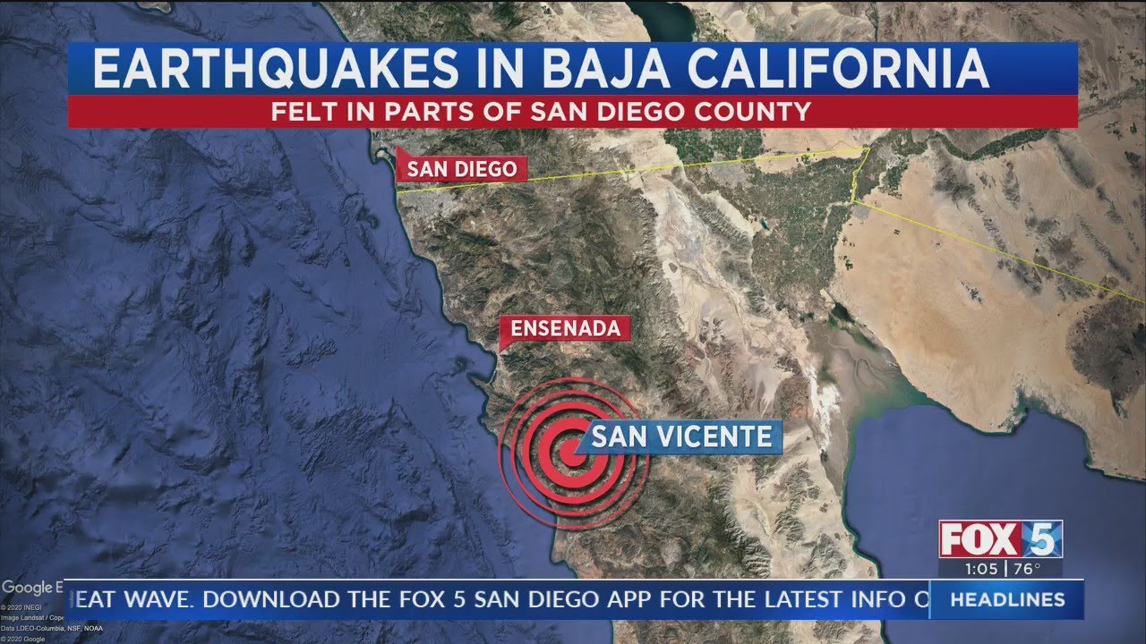 Earthquakes In Baja California