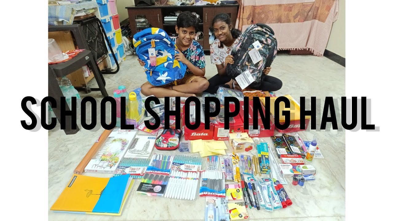 SCHOOL SHOPPING HAUL/STATIONARY VLOG/IN TAMIL / JUDY' S LIFESTYLE