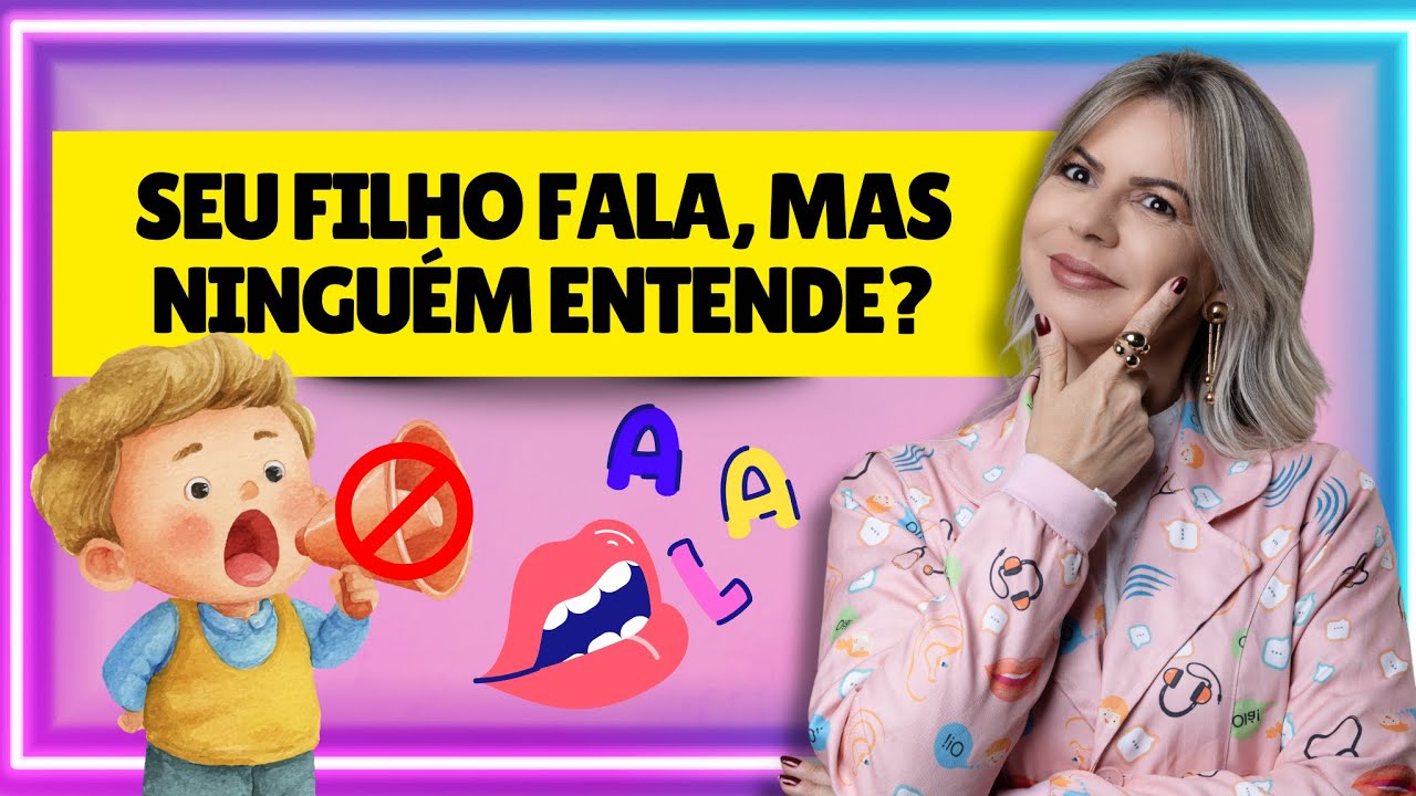 Criança que fala e ninguém entende: o que pode ser e como ajudar | Dica da Tia Sil Fono 💜