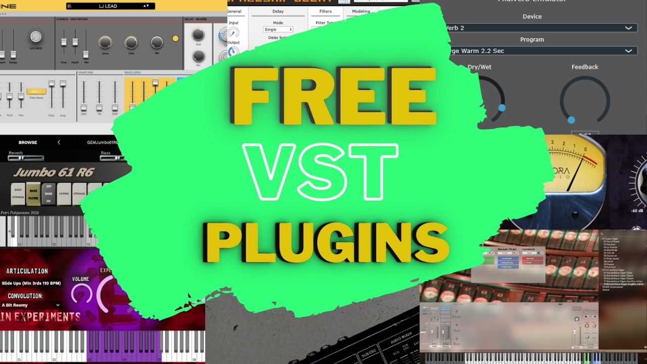 17 Free Plugins of February 💥 Best Free VST Plugins of 2026