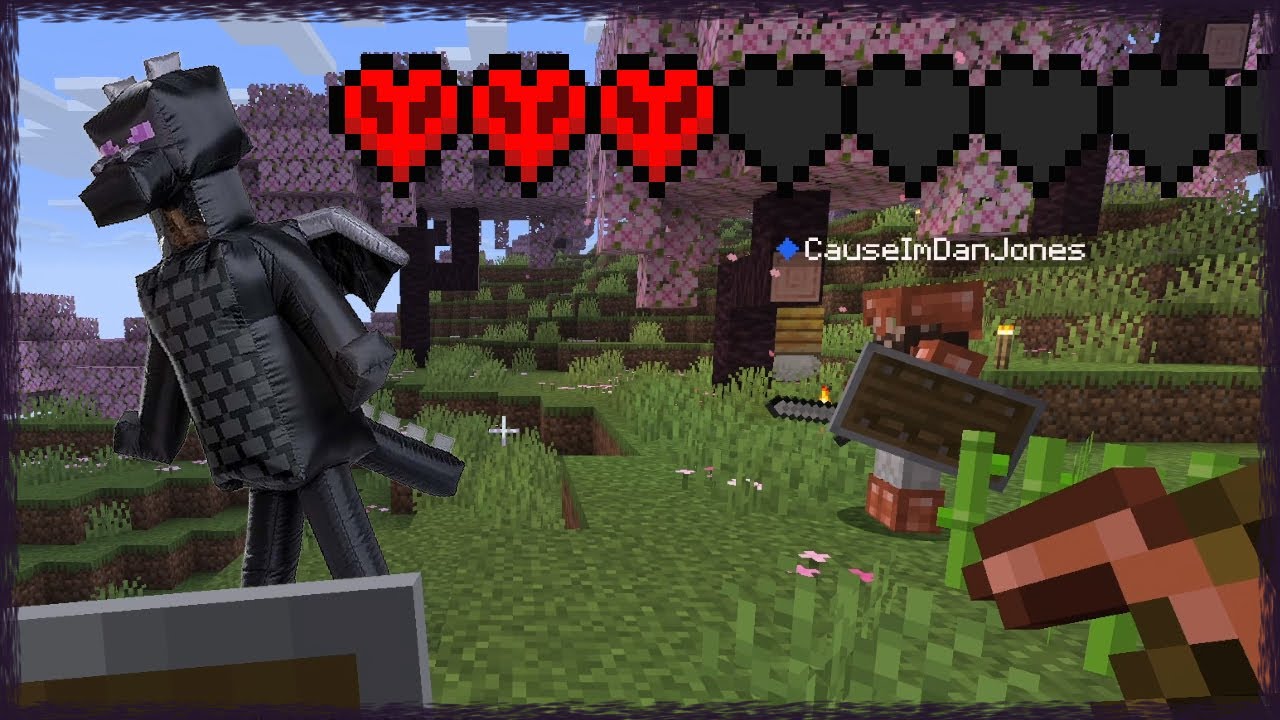 MINECRAFT HARDCORE with Shared Health oh no ⫽ Barry
