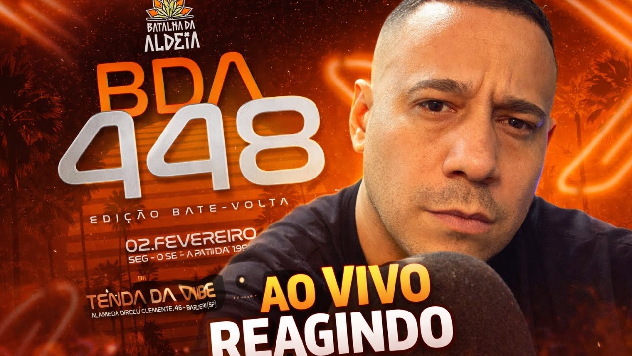 ZEN AO VIVO REAGINDO A BATALHA DA ALDEIA 448!  SEGUNDA FEIRA É DIA DA NOSSA LIVE TRADICIONAL! !PIX