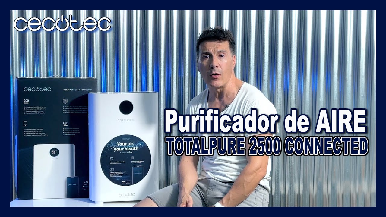 Purificador de Aire; TOTALPURE 2500 CONNECTED de Cecotec.