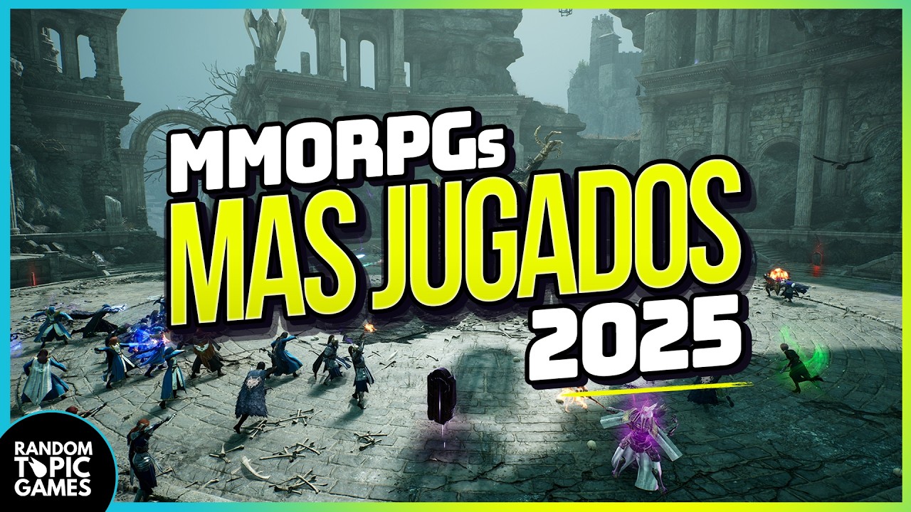 TOP 10 #MMORPG MÁS JUGADOS en 2025 | Ranking Definitivo