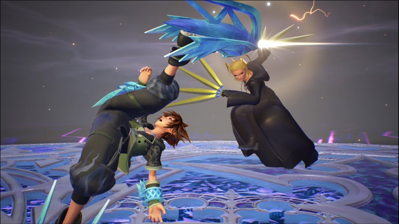 Kingdom Hearts 3: Напоминание - против Дейты Ларксен (со стилем)
