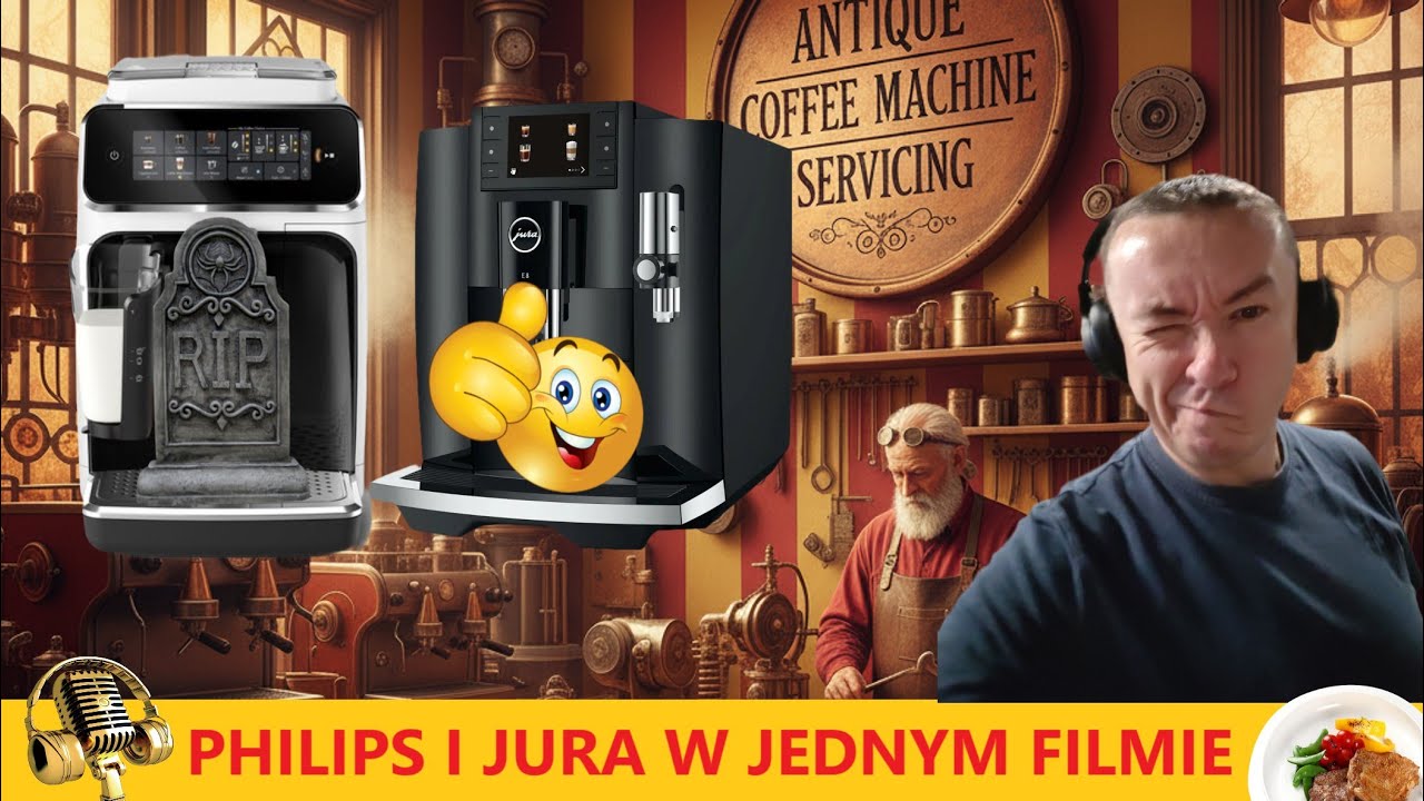 PHILIPS kaput, JURA OK - ciekawe przypadki Coffee Doctor