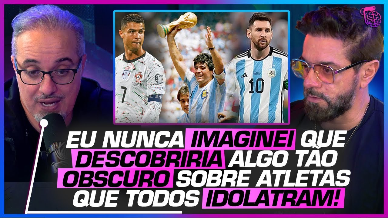 MESSI, PELÉ, MARADONA E CR7: DOM NATURAL ou ajuda do ALÉM? - DANIEL LOPEZ