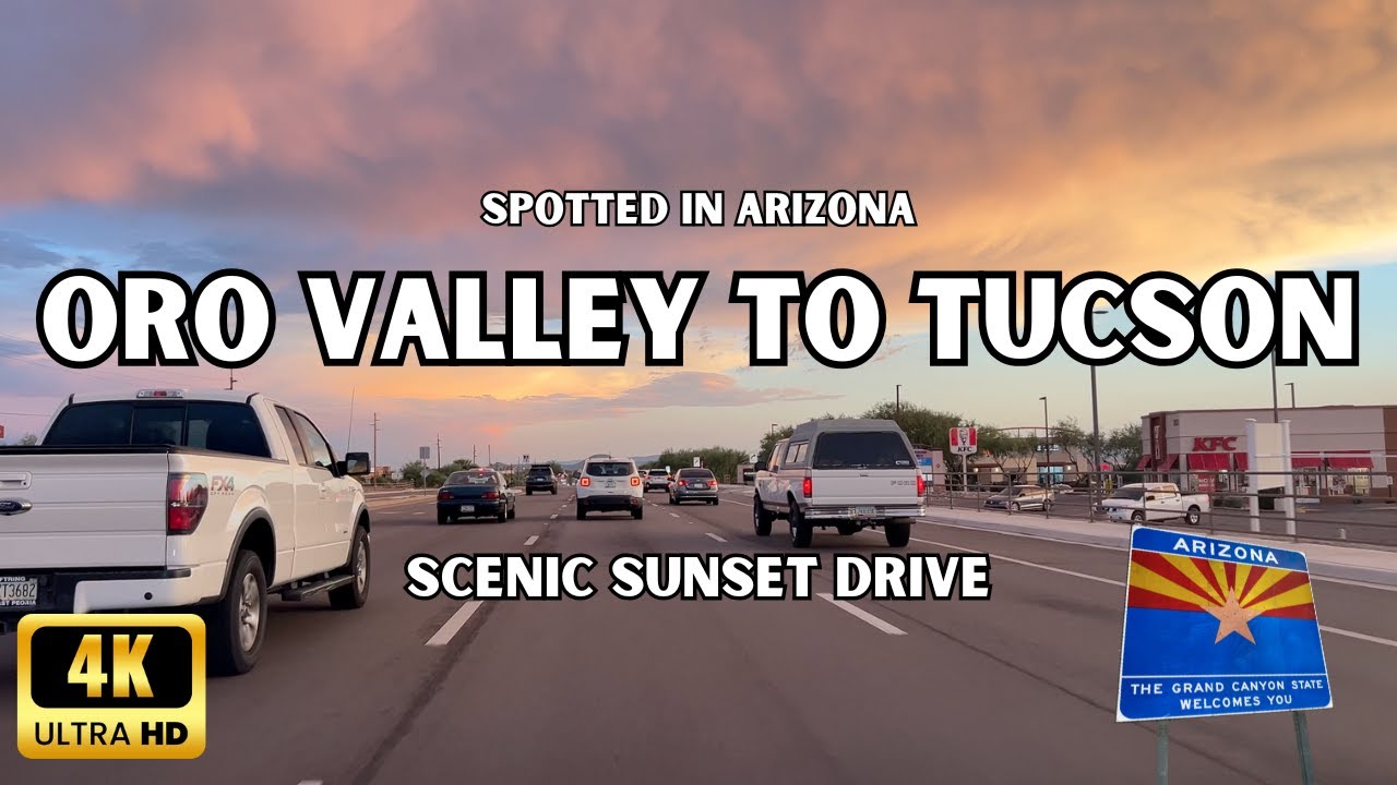 Gorgeous Sunset Drive: Oro Valley to Tucson