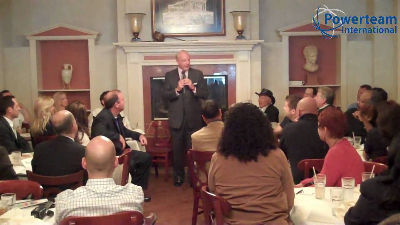 Mark Victor Hansen at the VIP Powerlunch