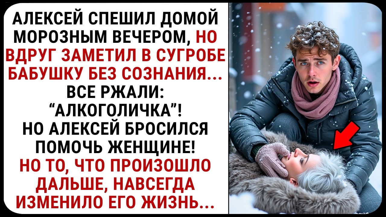 Алексей спас замёрзшую в сугробе бабушку, не ожидая, как изменится её жизнь... СЛУШАТЬ РАССКАЗЫ