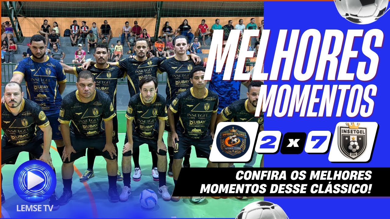 Melhores momentos | Império Colors 2x7 Insetgel • Copa Futsal Maurilândia 2026