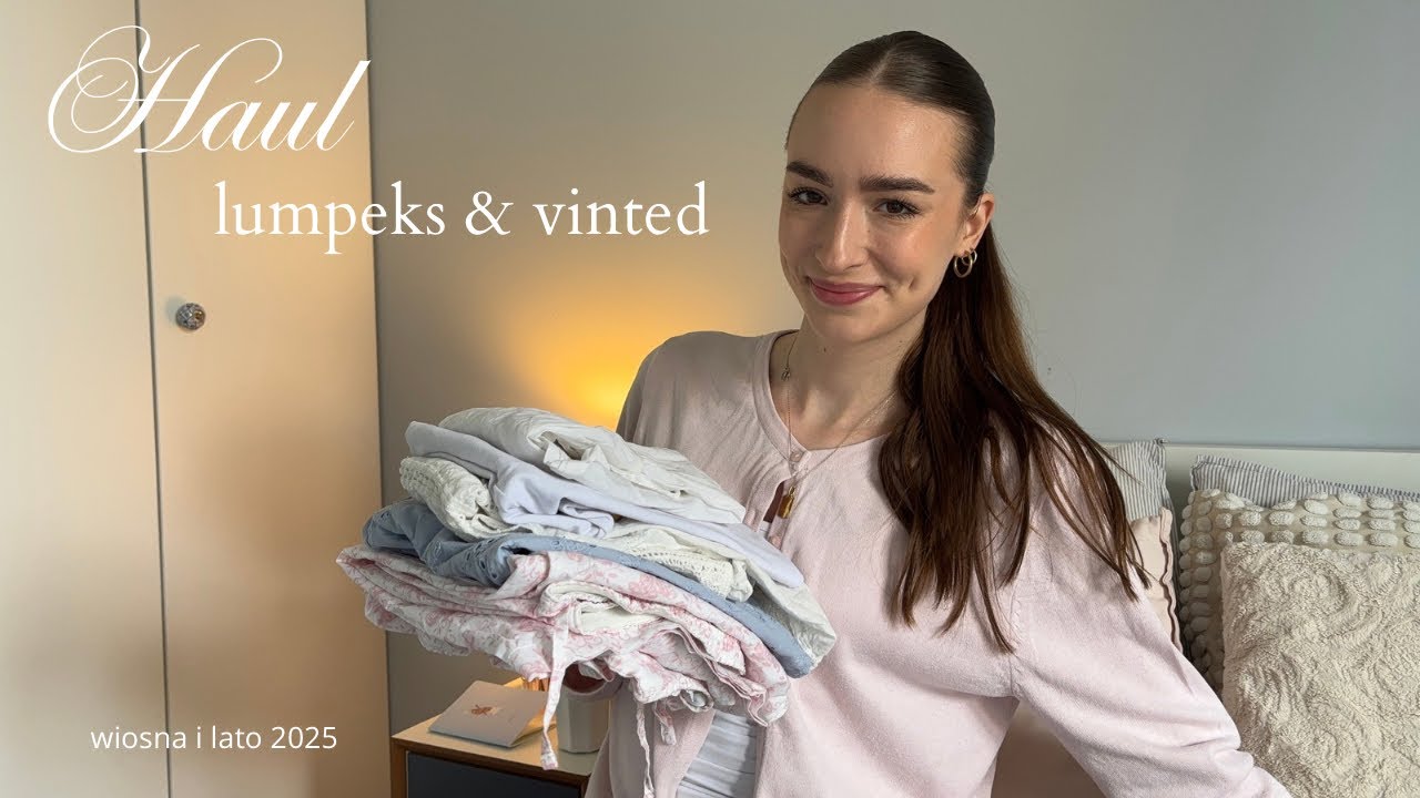 HAUL LUMPEKSOWY + VINTED *perełki* 🤍✨