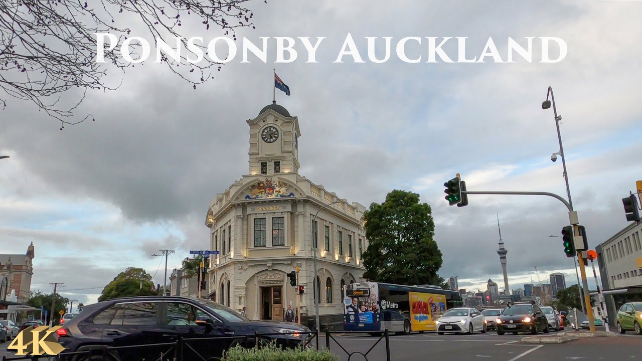 Ponsonby Road Auckland 2021 | Ponsonby Central | City Centre Auckland | New Zealand Walking Tour 4K