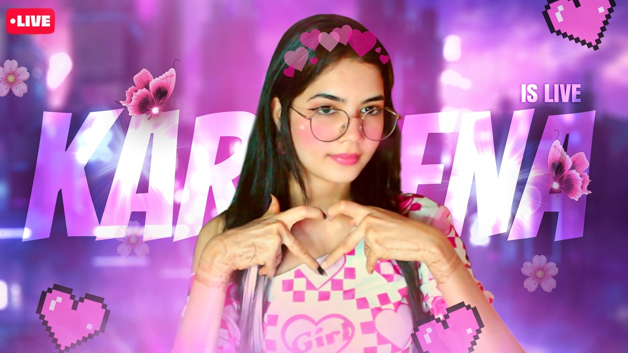 🔴[Live] ID Reaction🔥😳 1v1 & Rank Push | FreeFire Girl Live 👧