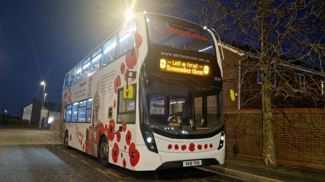 *Rocket!!* Stagecoach MCSL ADL Enviro 400MMC 10534/VKB 708 (SN16 OMY): Route 217A