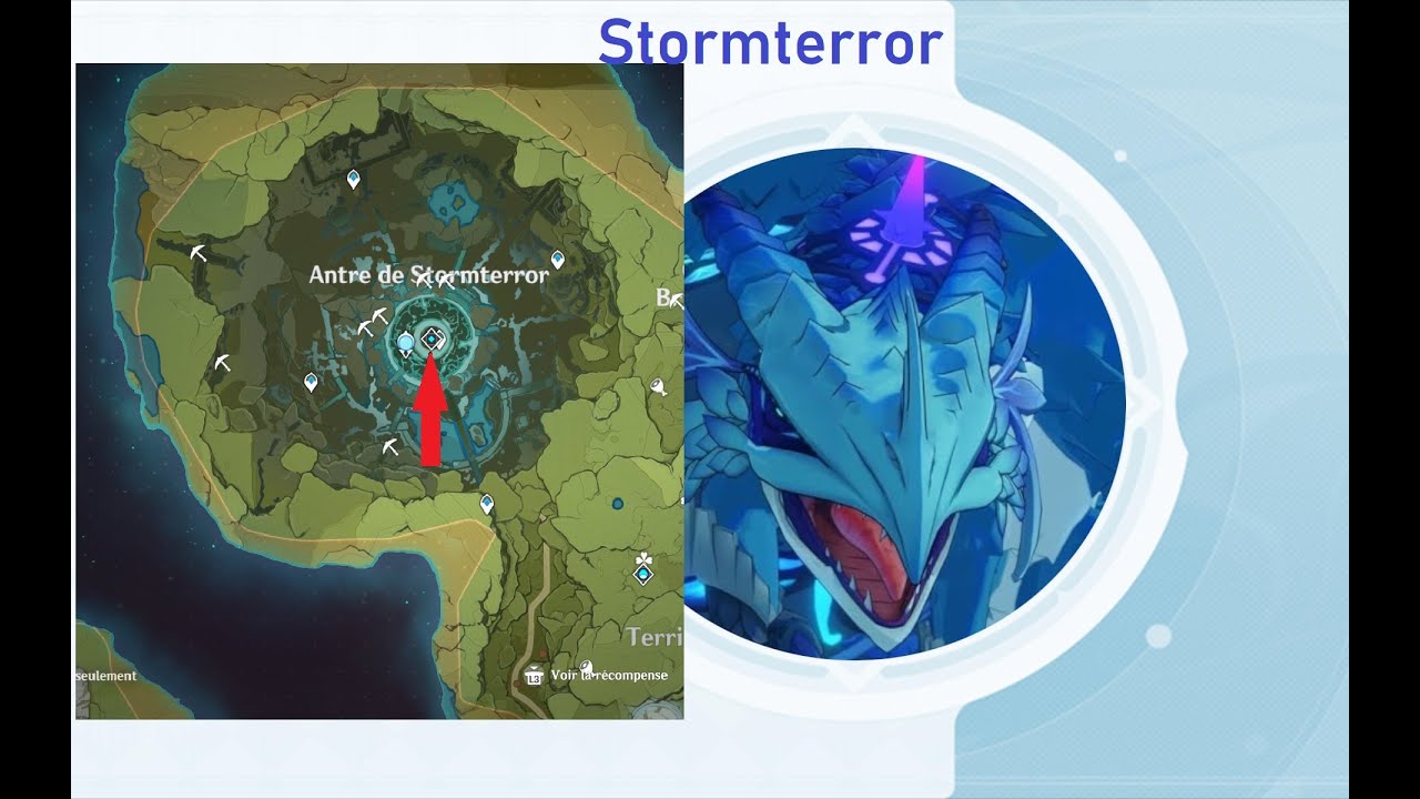 Genshin Impact : Combat Pénétrez dans l'antre de Stormterror
