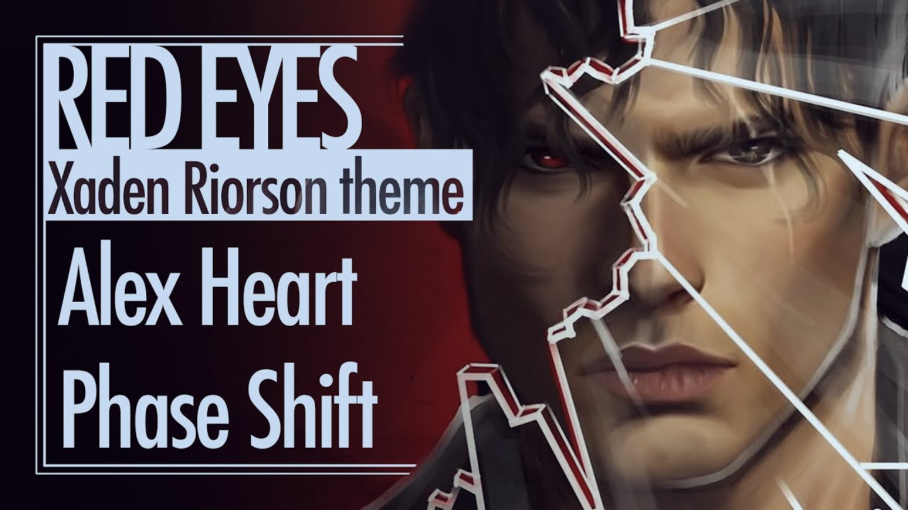 Red Eyes - Xaden Riorson Theme Song | Alex Heart & Phase Shift (Official Lyric Video)