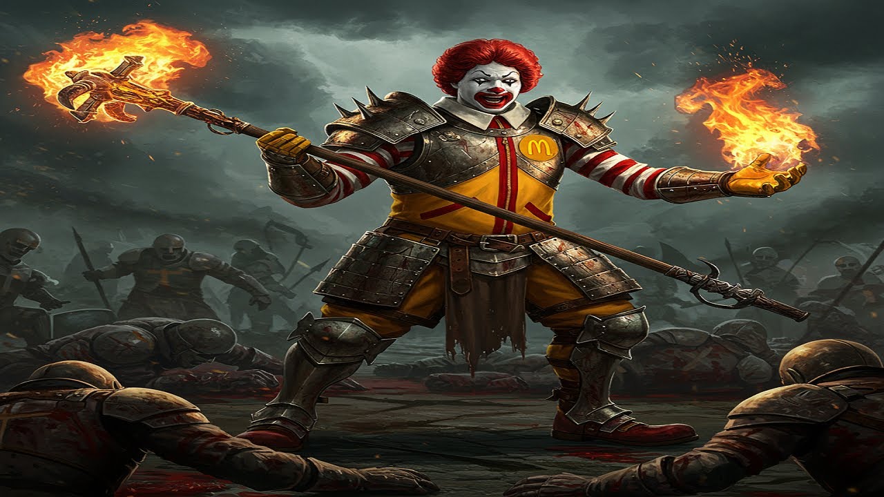 Quinfall PvP  -- Ronaldo Mcdonaldo Serving up Enemies Extra Crispy with McFire Magic