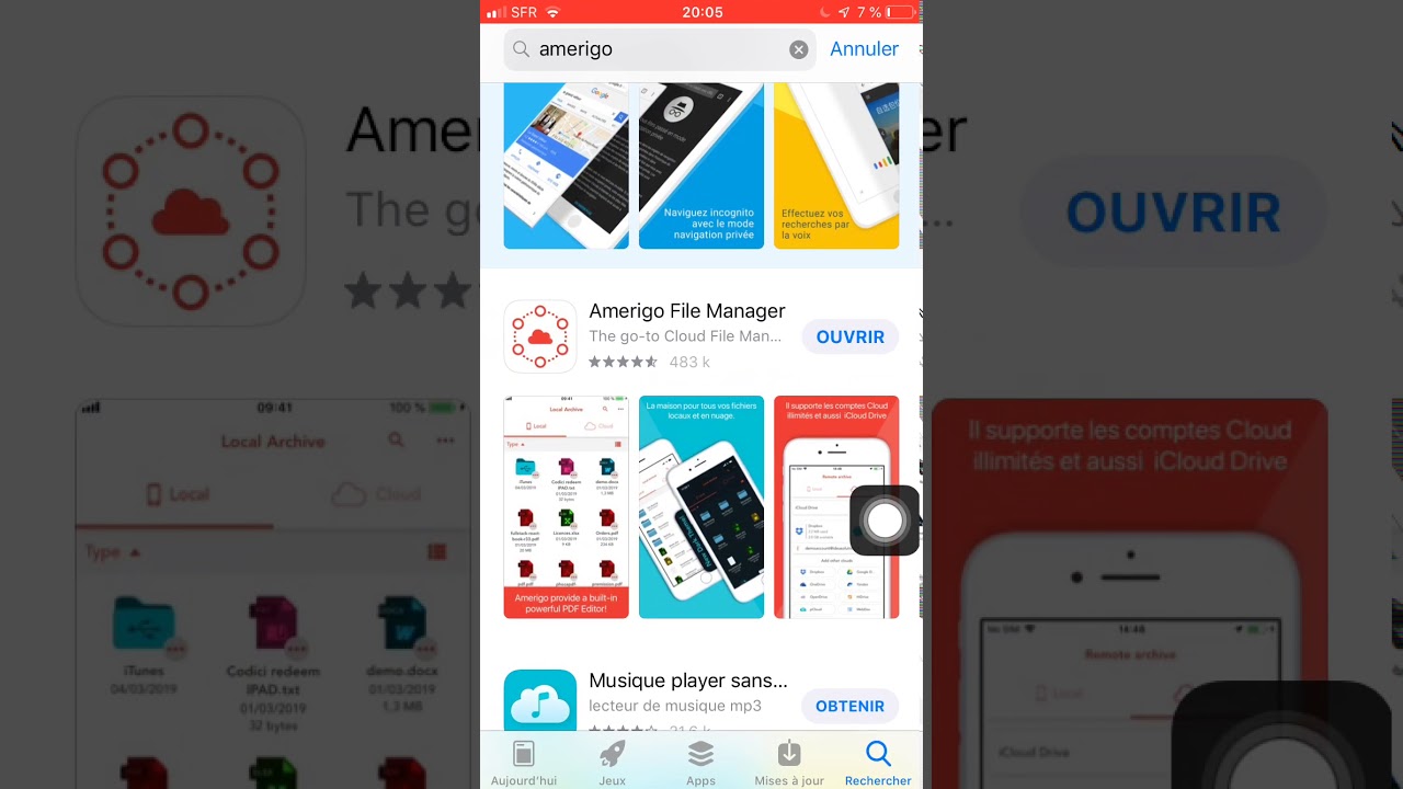 Comment utiliser amerigo