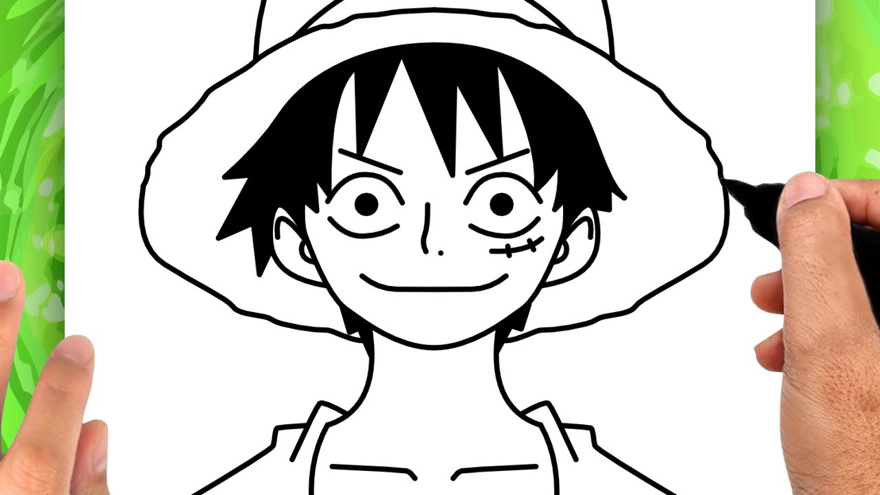 COMMENT DESSINER LUFFY FACILEMENT | DESSIN DE LUFFY FACILE