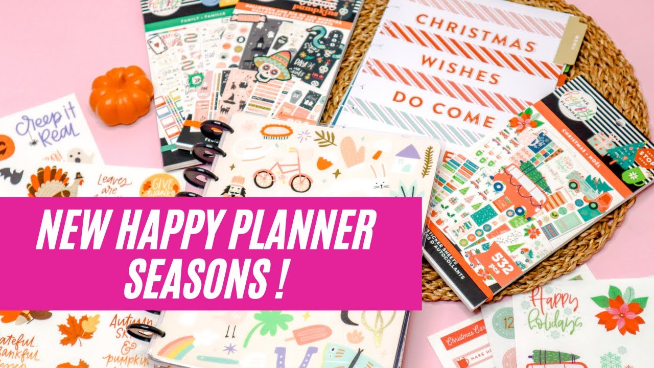 NEW SEASONS COLLECTION | Happy Planner Fall 2021 Release