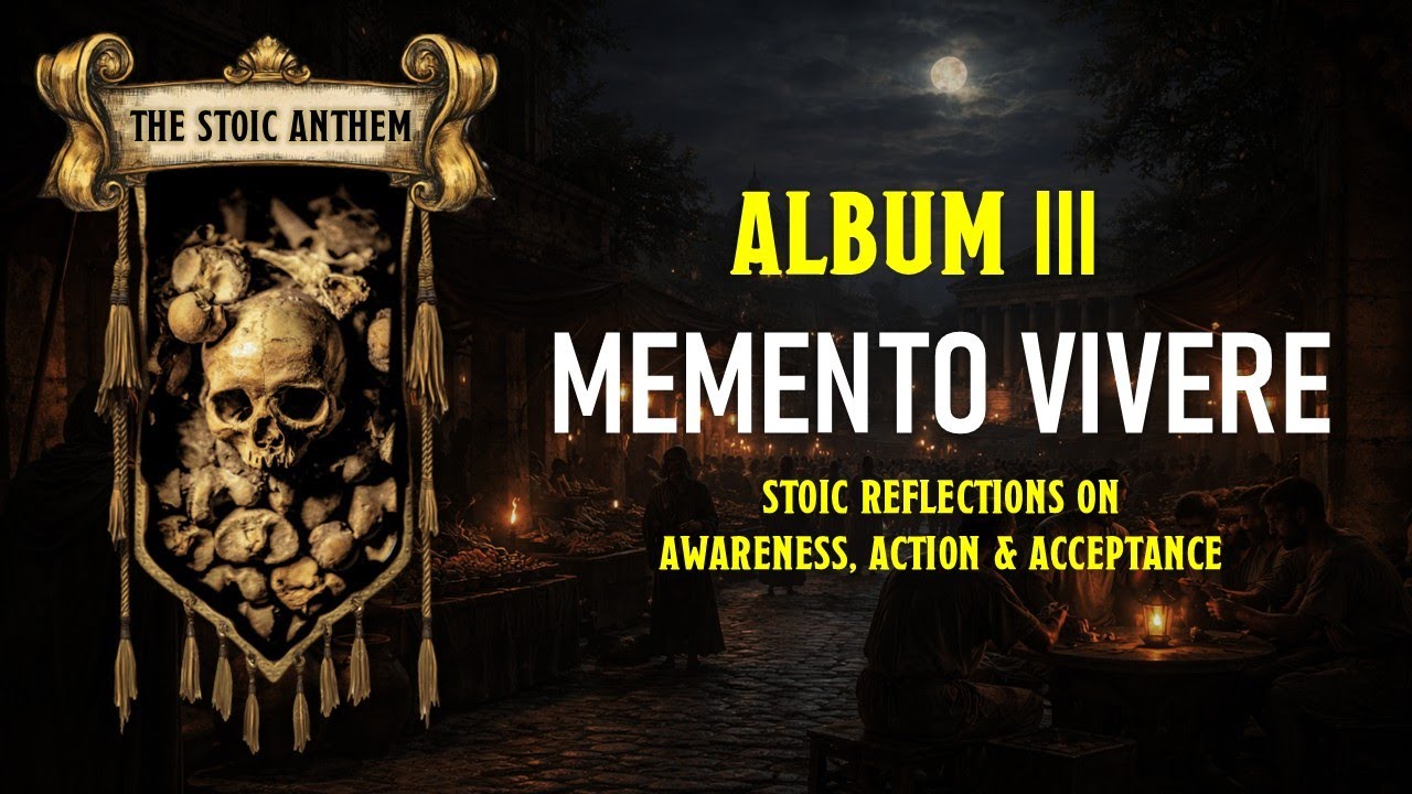 ☀️ MEMENTO VIVERE | Stoic Music Album – Stoic Reflections on Awareness, Action & Acceptence
