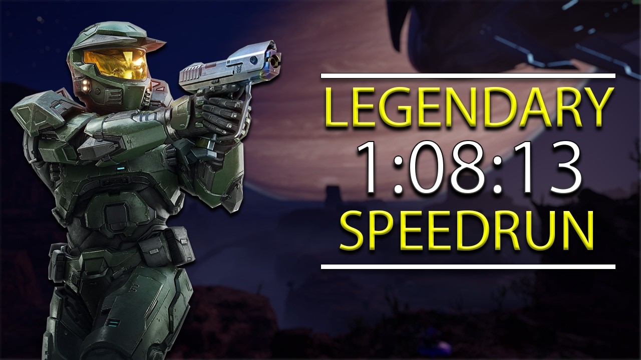 [WR] Прохождение Halo Evolved за 1:08:13 | Спидран на уровне сложности &laquo;Легендарный&raquo; |