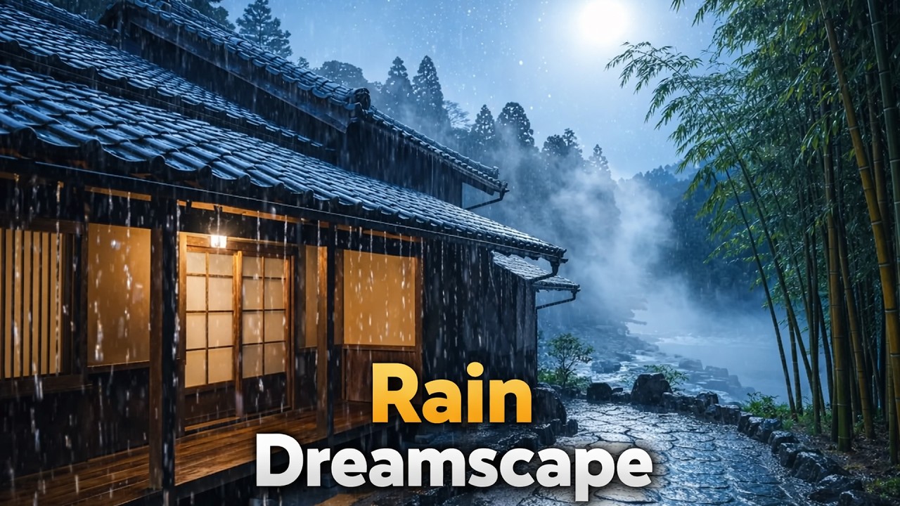 Relaxing Sleep Music + Insomnia - Rain Sounds for Stress Relief, Relaxing Music, Deep Sleeping Music