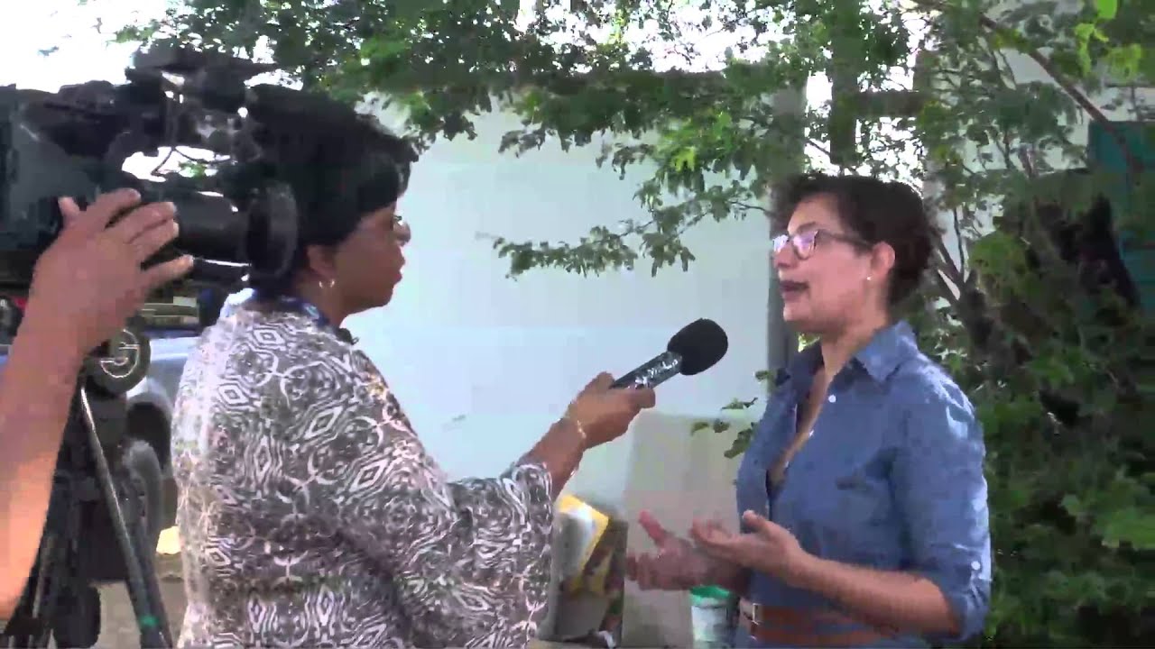 Anansi Masters at Telenotisia (News on Telecuracao 1)