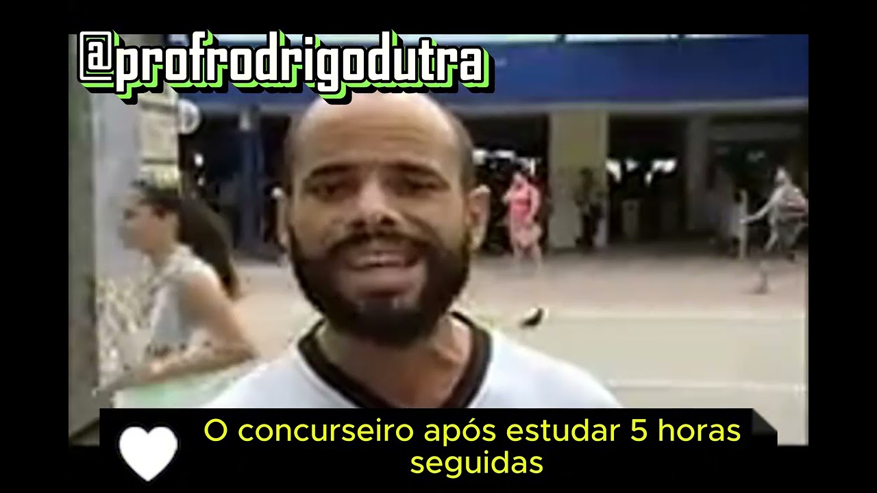 DEPOIS DE ESTUDAR TANTO...