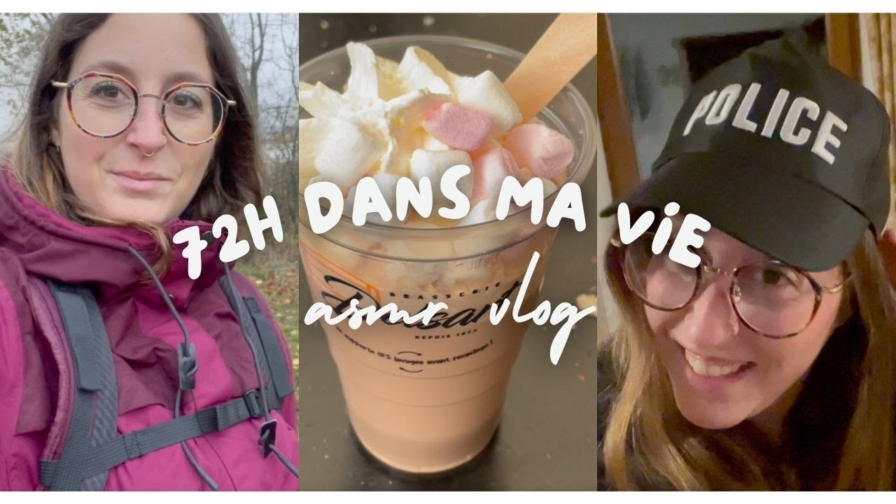 ASMR VLOG 72H !! ⭐️ DANS UN CHALET À DINANT 🪨