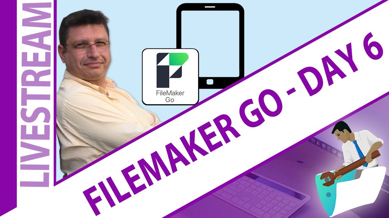 FileMaker Go with Nick Hunter - Day 6 - Building a Layout for iPhone
